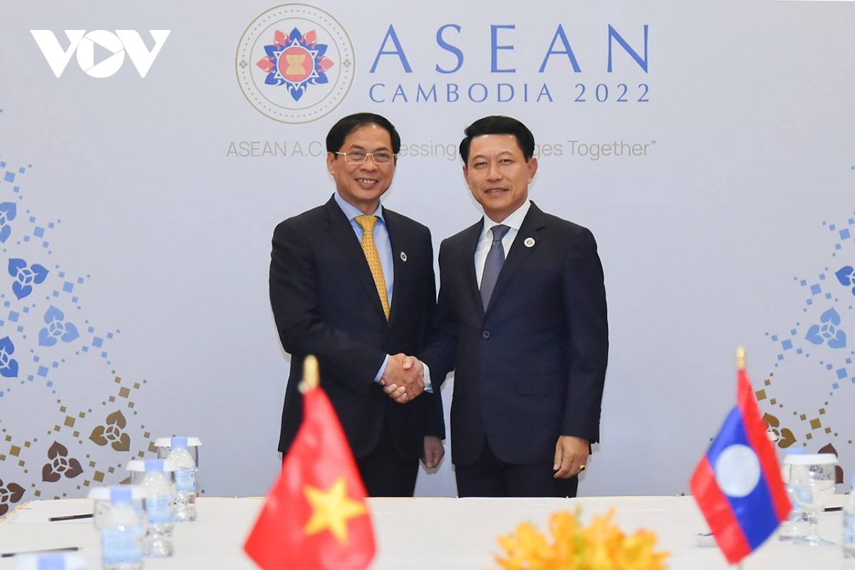 Bộ trưởng Ngoại giao Việt Nam gặp Phó Thủ tướng, Bộ trưởng Ngoại giao Lào